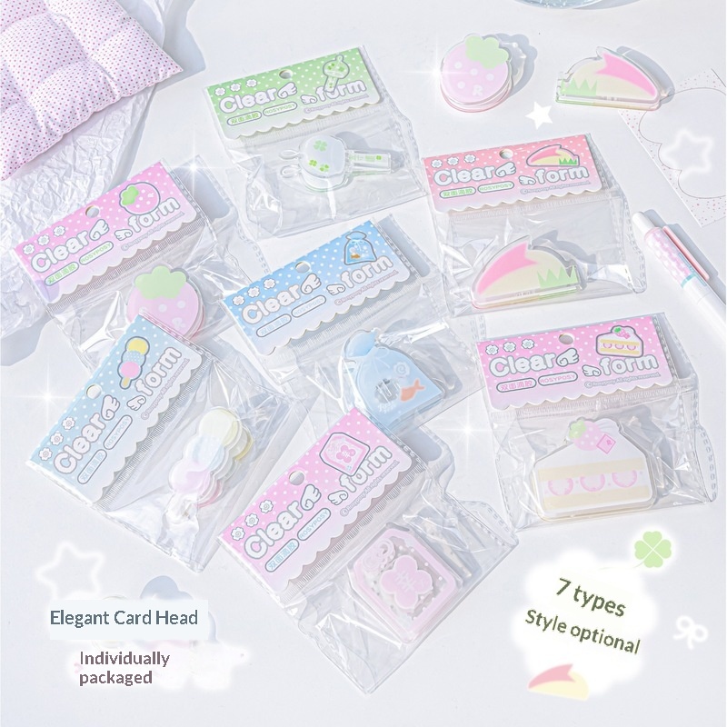RosyPosy Clear Acrylic Clip Cu - Binder Clip Assorted review and price