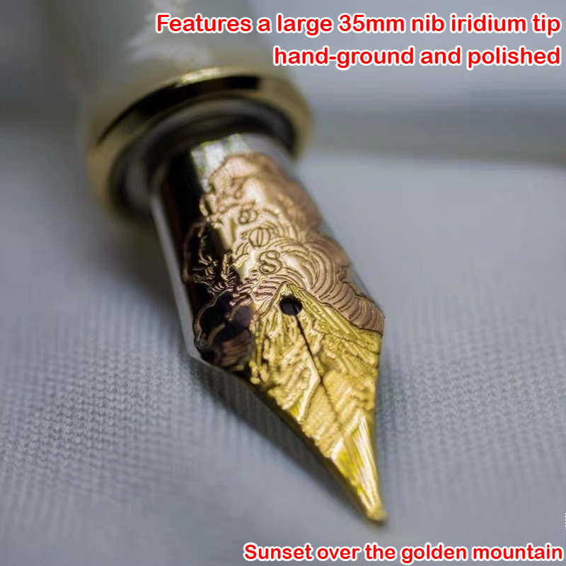 Hand Ground 35mm Fountain Pen  - Stationery Supplier review and price