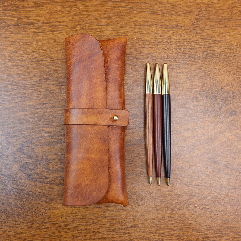 Korean Style Vintage Tanned Le - Tan Stationery & Office Supply review and price