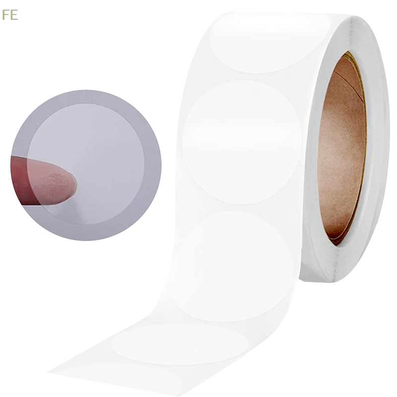 [F] 500pcs/roll Round Transpar - Sticker Label Roll review and price